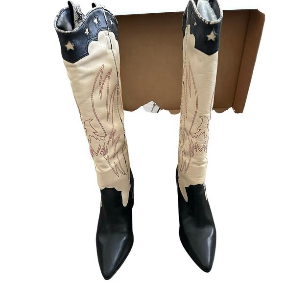 Schutz Women's Maryana Western Boots size 7 - Picture 4 of 7